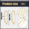 TEAONE Large Loop Pin, 20 PCS Large Safety Brooches with