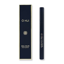 O HUI Real Color Brush Eyeliner Black / Liquid Black, Liquid Eyeliner 01 Black / 오휘 리얼컬러 브러쉬 아이라이너 블랙 / 리퀴드 블랙, 리퀴드 아이라이너01블랙
