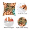 Joymaison Fall Pumpkin Home Sweet Home Throw Pillow Covers 18x18