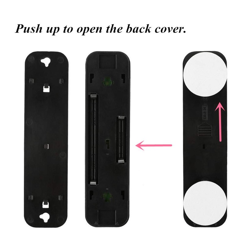 WeFoonLo Pack of 4, DIY Stick on 5 LED Touch