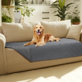 Luciphia 100% Waterproof Couch Cover Blanket for Dogs Anti-Slip Pet Couch Pro...