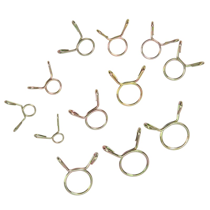 420pcs Fuel Line Spring Wire Clips 10‑Size 5‑14mm Air Tube