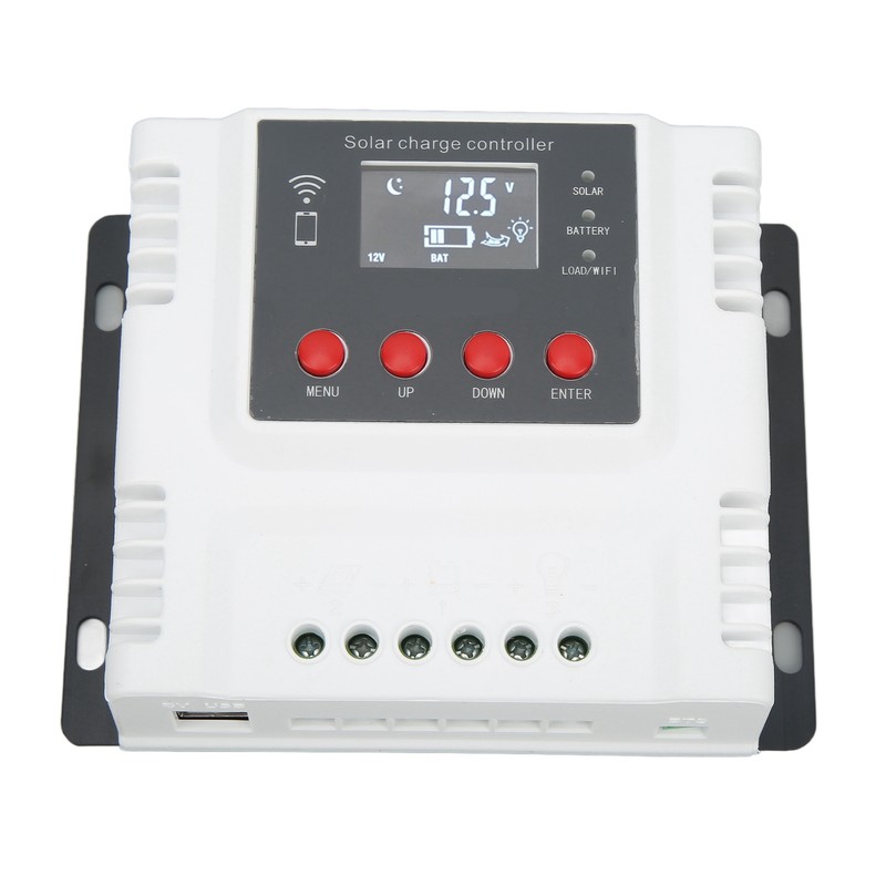 10A MPPT Solar Charge Controller Solar Panel Controller for Villas