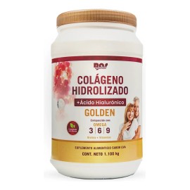 Colageno Hidrolizado Ácido Hialurónico Golden 1kg