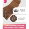Youngsmile Human Hair Clip in Extensions, Clip in Extensions Human