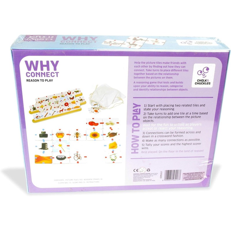 Chalk and Chuckles CC-017 Why Connect Game