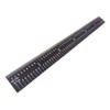 5R Flexible Machinist Ruler with Markings - 6 Inches, Black