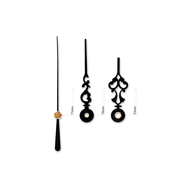 Craftprokits Style E Clock Hands Black