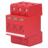 Orange Red Combiner Box Surge Protection Device Distribution Box Voltage
