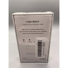 Ledger Nano S - Cryptocurrency Hardware Wallet Sealed New