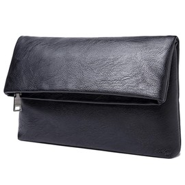cmy select Men's Clutch Bag, Second Bag, Formal Bag, For Weddings, Funerals, Ceremonial Occasions, Black