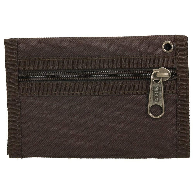 Munich Cordura Brown Wallet, brown, Elegant