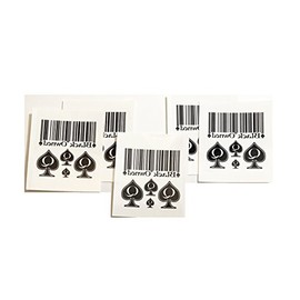 5 Sheet - Black Owned and QoS Temporary Tattoo Pack