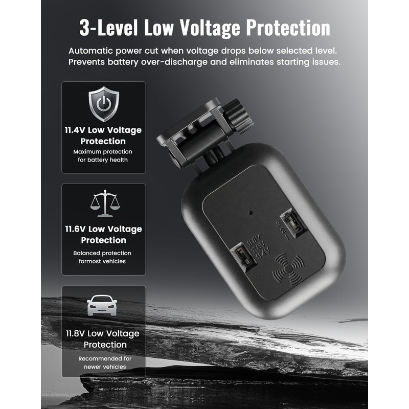 OBD2 Dash Cam Power Cable USB C, OBD to Type-C