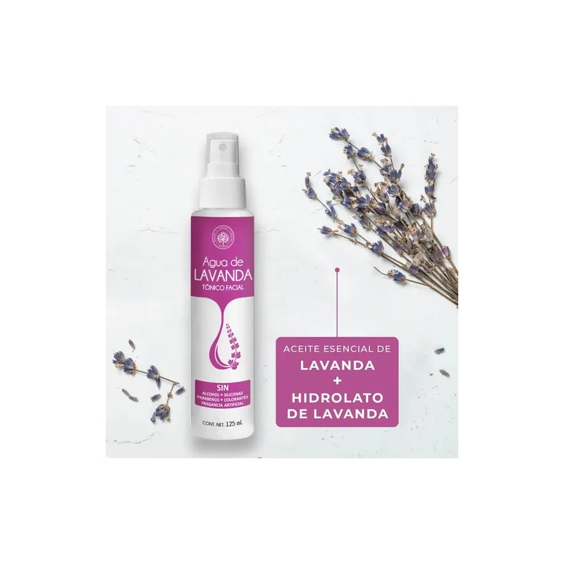 2Pack Agua De Lavanda Árbora Tónico Facial Piel Grasa Mixta