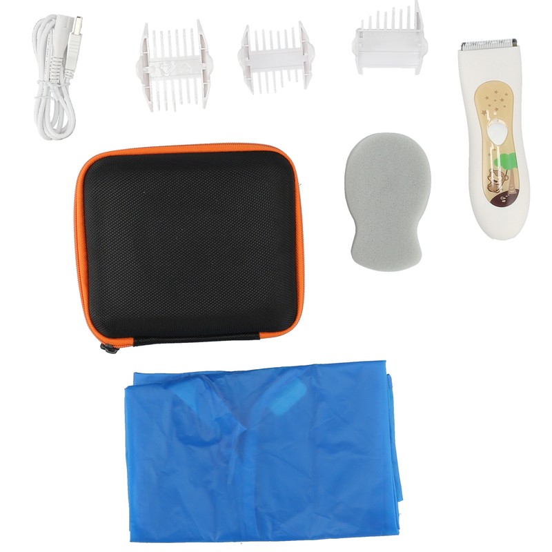 Quiet Baby Hair Clipper Household Hair Trimmer Waterproof Haircutting Tool