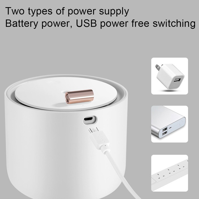 Air Humidifier 7 Color LED Light USB Charging Humidifier for