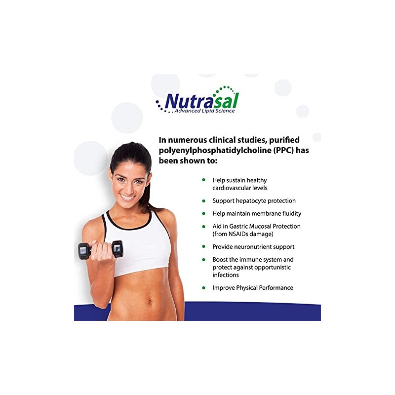 Nutrasal PhosChol, 900mg – 100 Gel Capsules (Pack of 2)