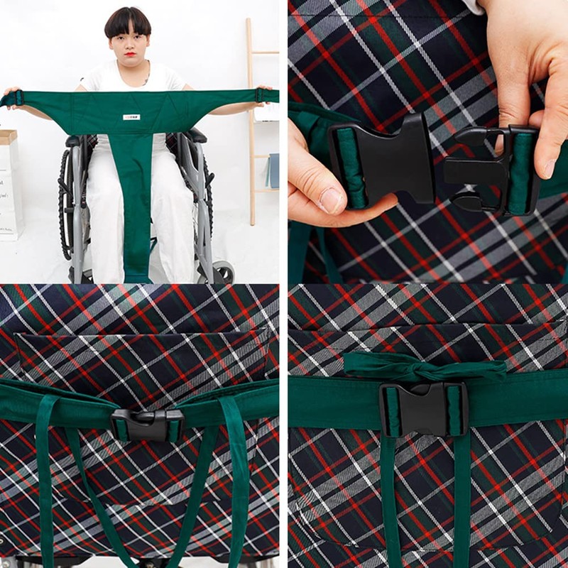 DEEYOTA Wheelchair Seat Belt, Adjustable Strap, Nursing Wheelchair Safety Belt,