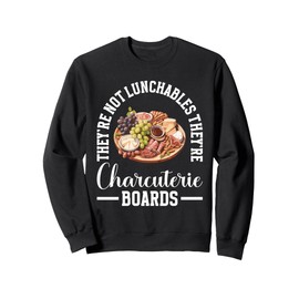 Charcuterie Boar Cheese Slate Board Charcuterie Sweatshirt
