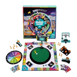 Dude Perfect Board Game Night: Skills & Action For All Ages Competitive Family