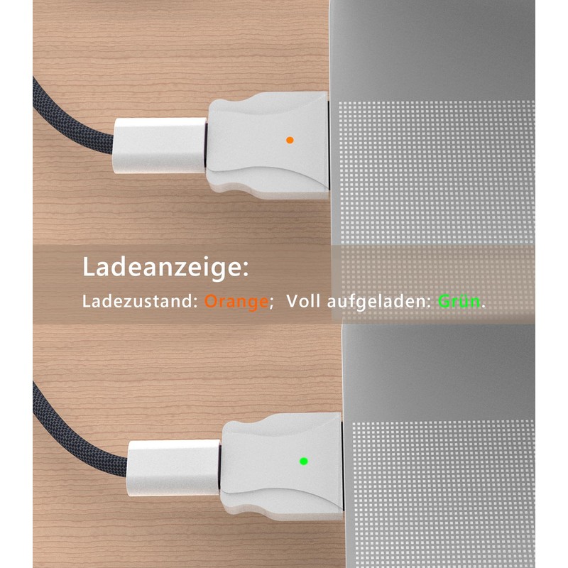 AIOUM USB C to Magnetic 3 Adapter 140W T-Head Converter