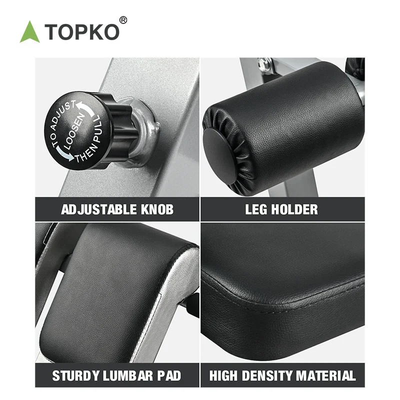 TOPKO US Warehouse Dumbbell Bench Popular Home Multi-Functional Roman Chair