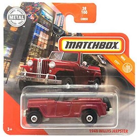 Matchbox 1948 Willys Jeepster MBX City 38/100 2020 Short Card