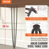 Solid Carbon Steel 28\" Set 4 Hairpin Table Legs Heavy