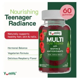 Yum-v's Multivitamínico Teens Con Biotina Y Antioxidantes 60