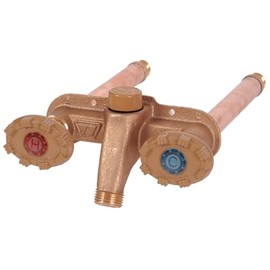 Frost Proof Dual Sillcock, Hot/Cold 8 in