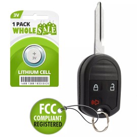 Wholesale-24-7 Replacement For  2014 2015 2016 Ford F-150 F150 Key Fob Remote
