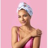 Coco & Eve Microfibre Towel Wrap, 2.0 (Girl Print)