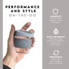 Neon Kactus Reusable Glass Coffee Cups 8 oz (Grey)