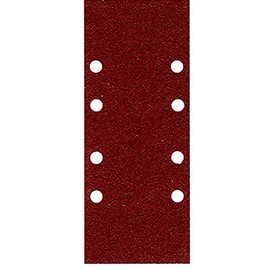 Pack of 50 Sandpaper Sanding Sheets 93 x 230 mm 8 Hole Grain = 40-180 Orbital Sander (60 x K40-180 Pack of 10)