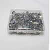 500pcs Drawing Pins, BetterJonny 9.5mm Silver Push Pins Iron Thumb