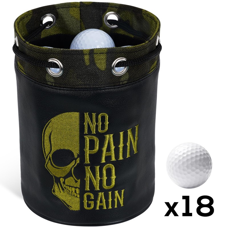 mytag Golf Pouch, Professional Golf Valuables Pouch Barrel Golf Ball