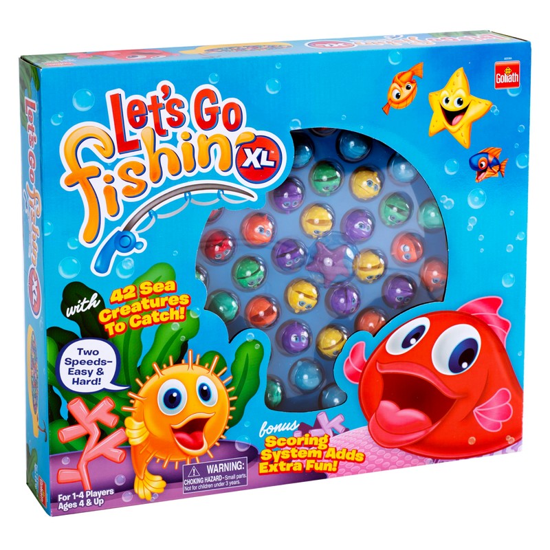 Pressman Let's Go Fishin' XL: Deep Sea Edition, Multicolor, 5"