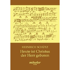 Jesus our Lord on this day was born: SWV 439. soloists (SSA) (female choir (SSA)) and basso continuo; strings ad libitum. Partition.