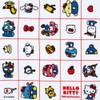 Sanrio Hello Everyone! Sanrio Characters Hand Towel, 13.8 x 13.4