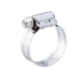 Breeze Power-Seal Stainless Steel Hose Clamp, Worm-Drive, SAE Size 88, 3-1/8" to 6" Diameter Range, 1/2" Band Width (Pack of 10)