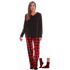Just Love Henley Pants Set with Socks for Women 6732-10195-L