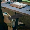 Bojueshaw 2pcs Office Chair Arm Cover,Stretchable Polyester Office Chair Protector