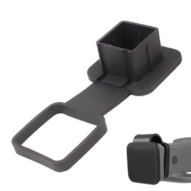 Hitch Cover, Tow Hook Dust Plug, Towing Cover, Hitch Cap, Hitch Tube Cover, Rubber, Fits Trailers (Weight) Approx. 4.9 oz (110 g)