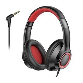 Children's Headphones Wired 3.5mm Kids Headphones Volume Limiting Adjustable Folding KH30