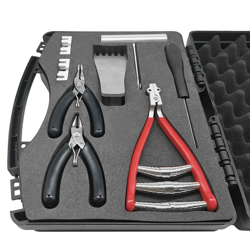 Badminton Racket Stringing Combo Tools with Starting Clamp Stringing Hook
