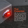 TRUE MODS 12pc 2.5" Red LED Trailer Marker Light Kit