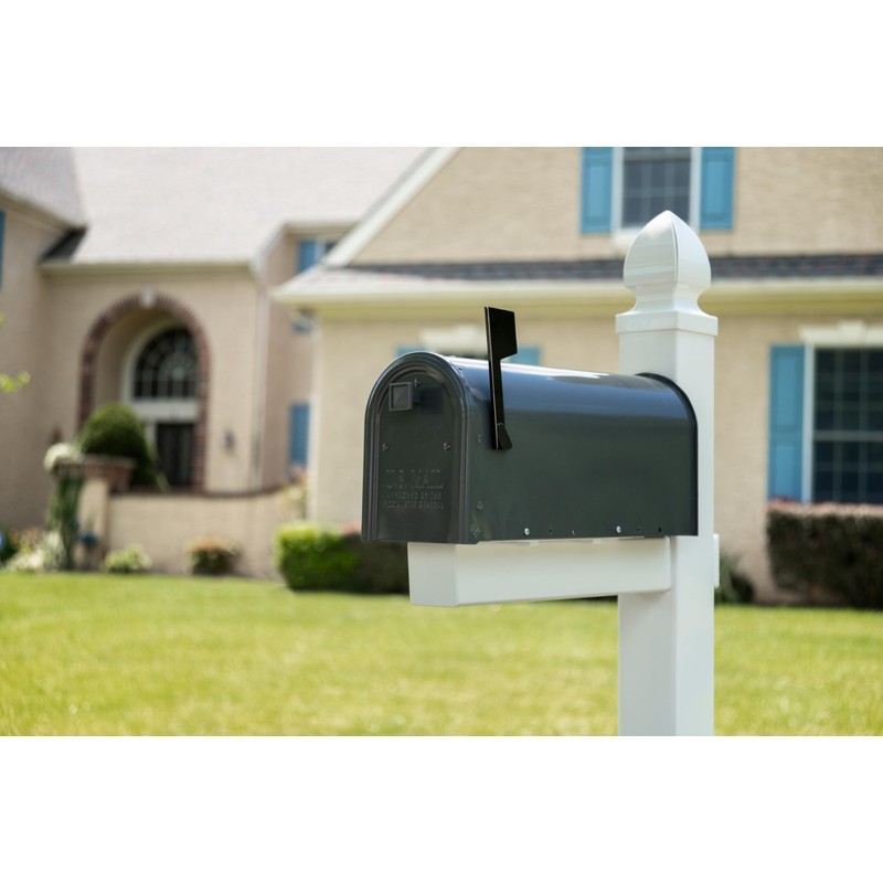 Architectural Mailboxes Whitley Plastic Mailbox Post, Compatibility Code A, B,