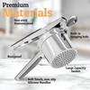 PriorityChef Large 15oz Potato Ricer with 3 Discs, Heavy Duty