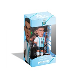 MINIX - Football Stars - Coppa del Mondo #109 - Argentina - Lautaro Martinez - Personaggio da collezione 12 cm